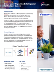 4impact Broker Loan Origination Data Ingestion
For NextGen System